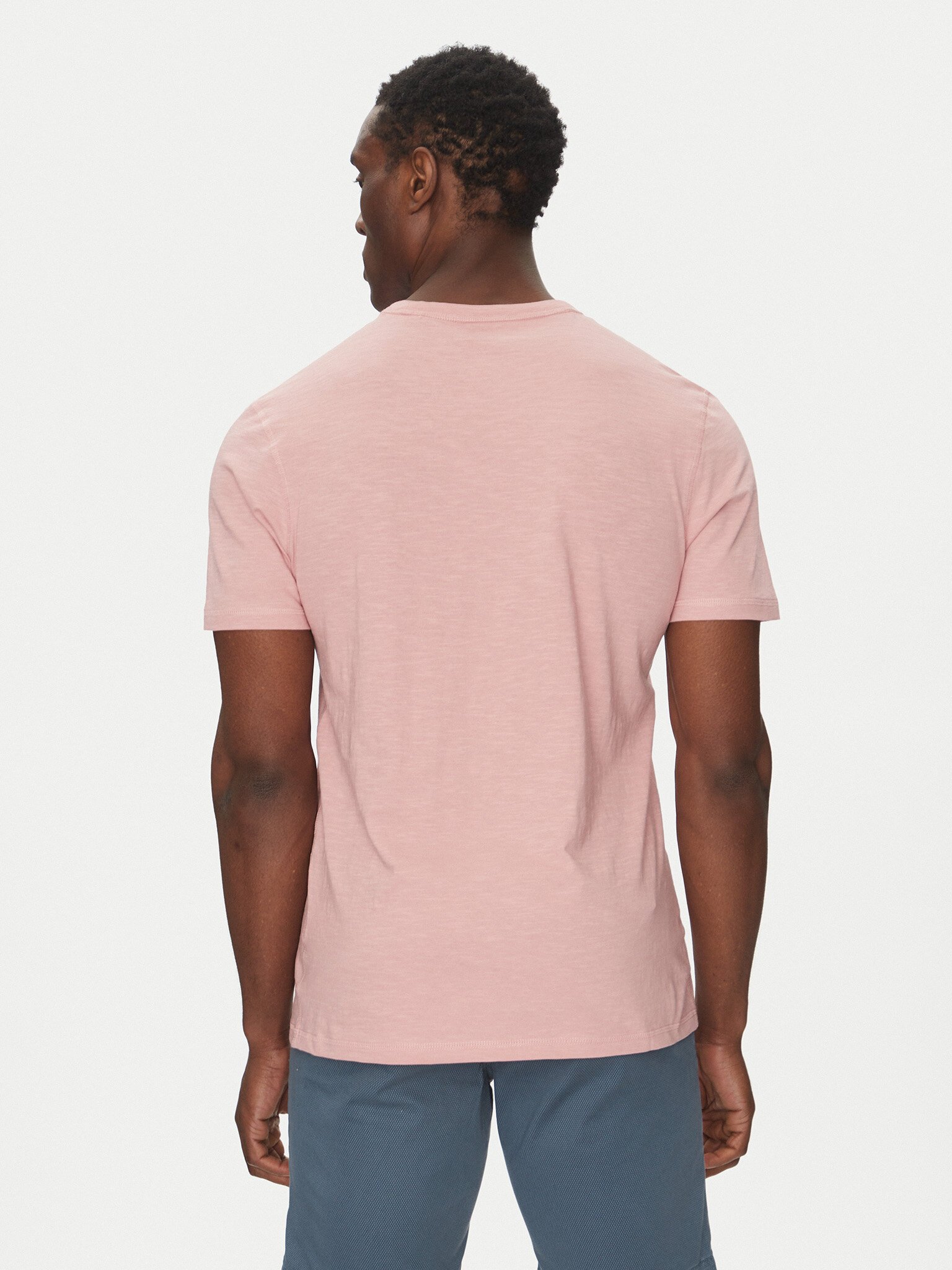 T-S manches courtes  Hugo boss 50508243 694 Open Pink