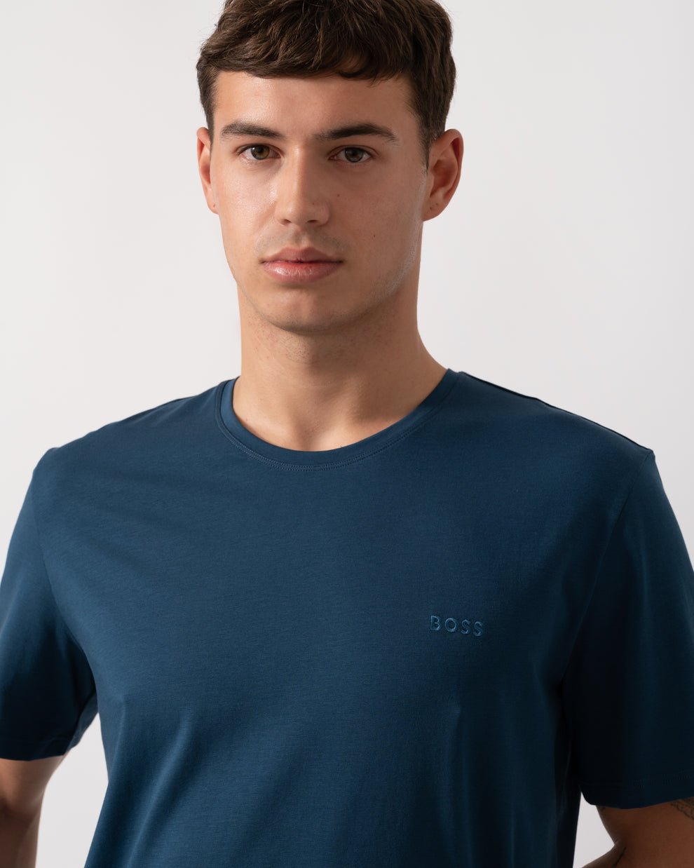 T-S manches courtes  Hugo boss 50515312 480 Open Blue