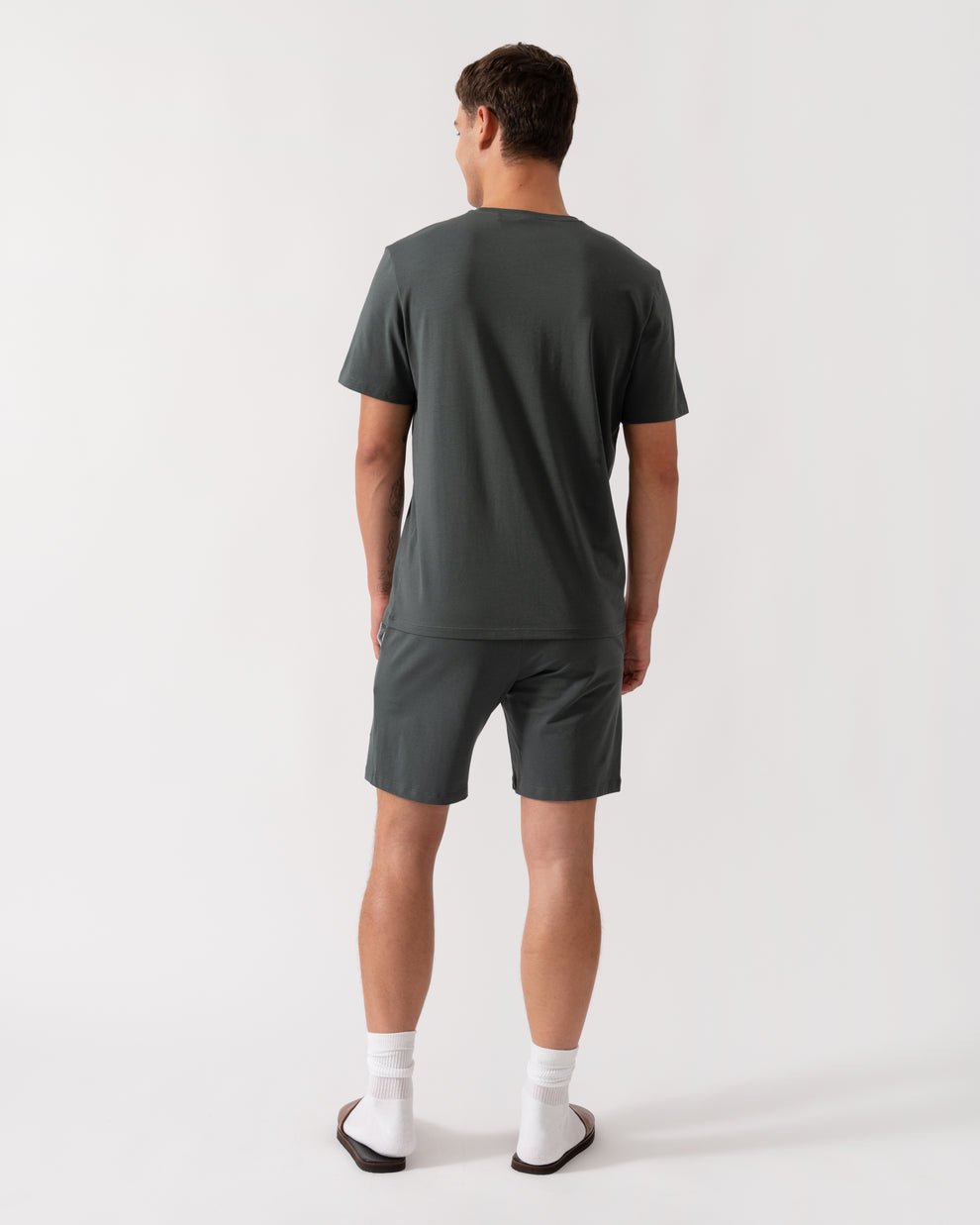 T-S manches courtes  Hugo boss 50515312 345 Open Grey