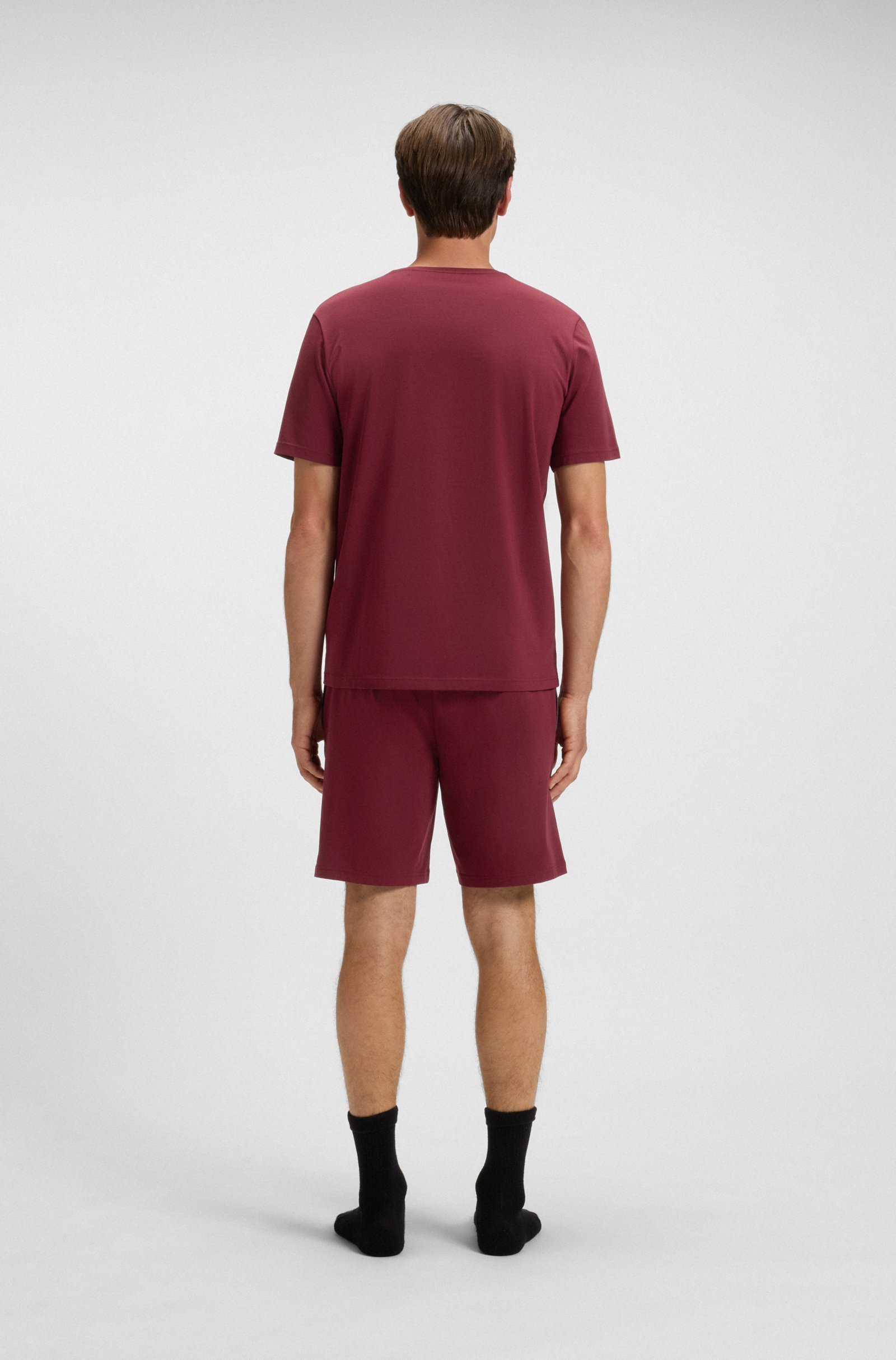 T-S manches courtes  Hugo boss 50515312 602 Dark Red