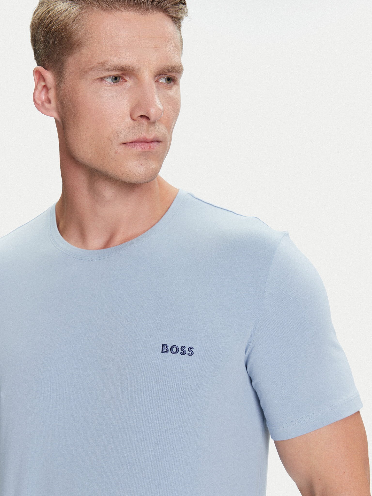 T-S manches courtes  Hugo boss 50515312 483 OPEN BLUE