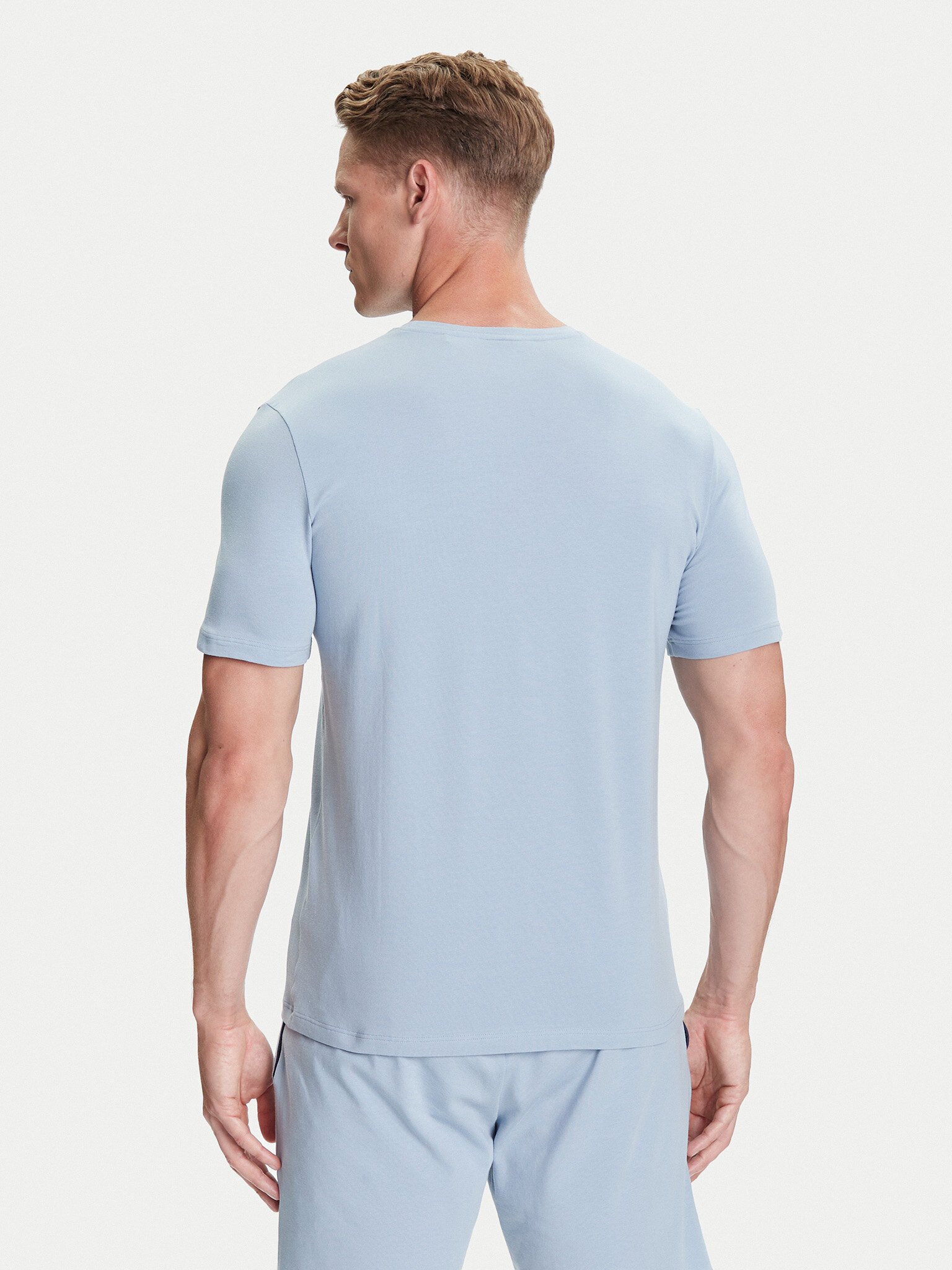 T-S manches courtes  Hugo boss 50515312 483 OPEN BLUE