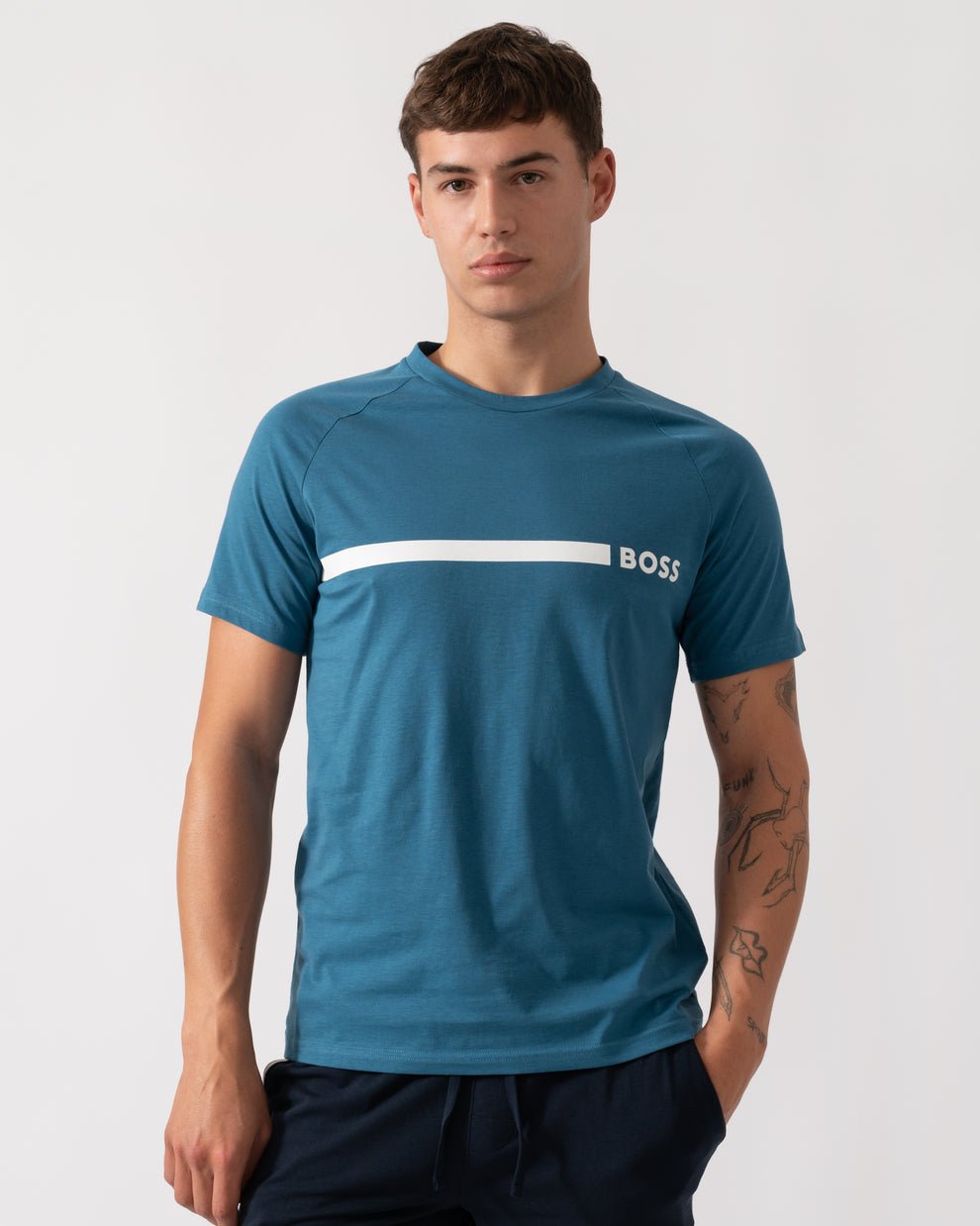 T-S manches courtes  Hugo boss 50517970 471 Open Blue