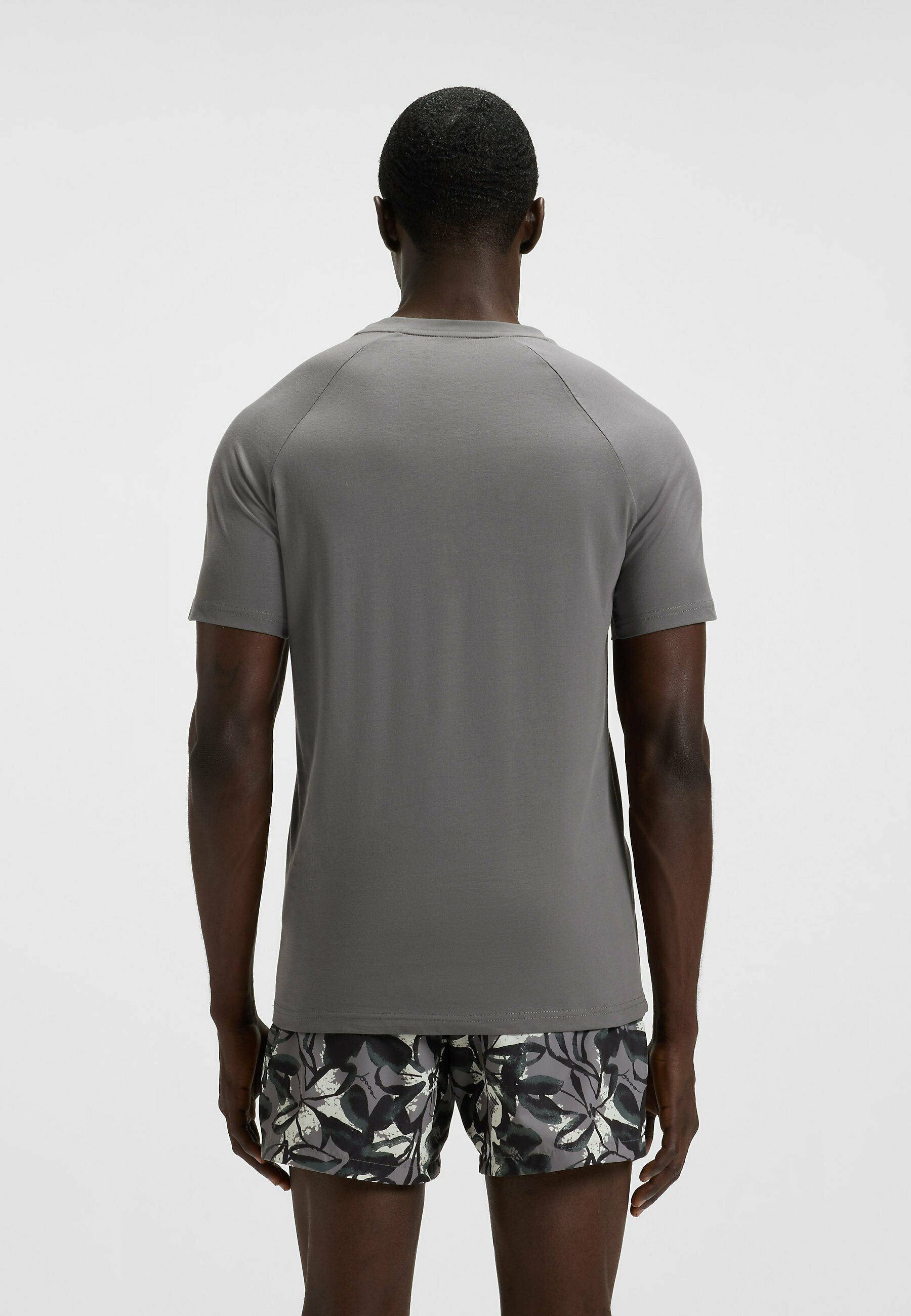 T-S manches courtes  Hugo boss 50517970 062 Open Grey