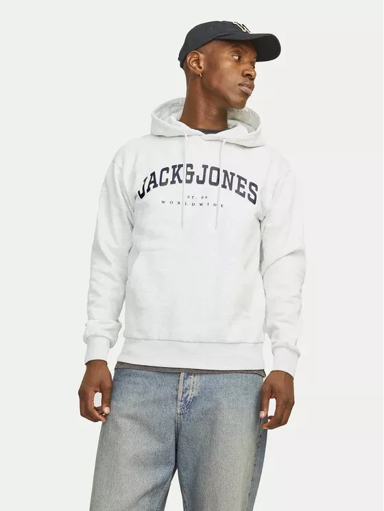 Sweatshirts  Jack & Jones 12256521 White Melange