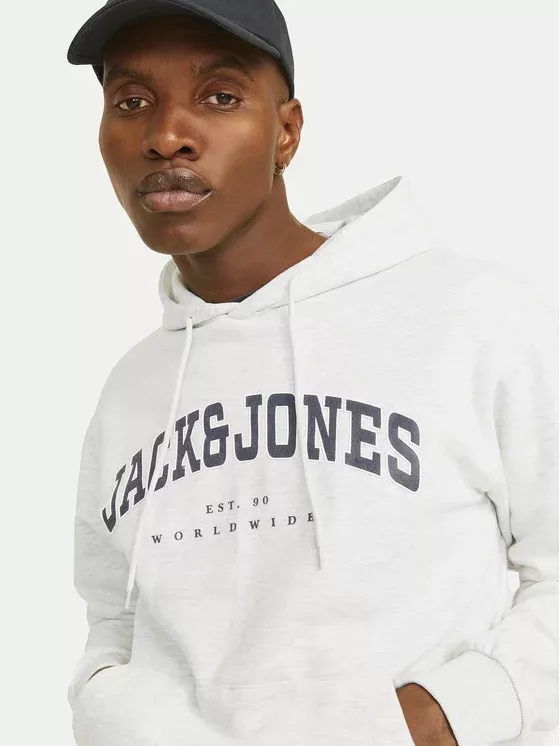 Sweatshirts  Jack & Jones 12256521 White Melange