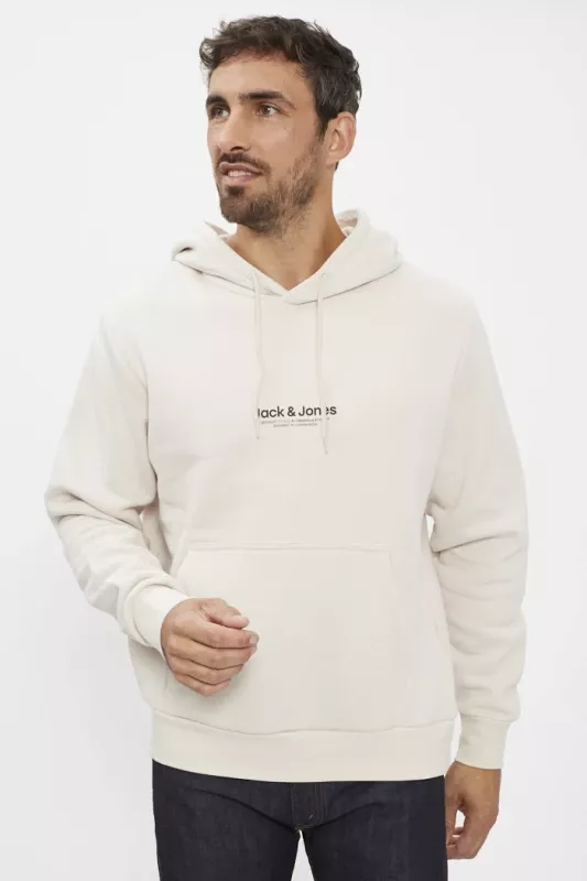 Sweatshirts  Jack & Jones 12266168 Moonbeam 