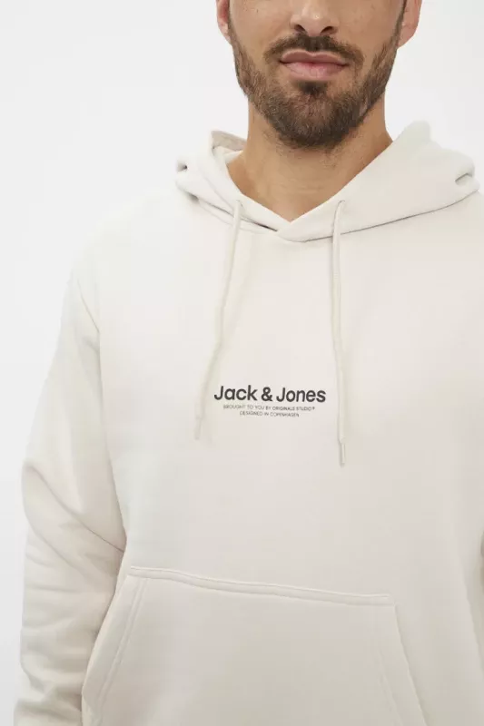 Sweatshirts  Jack & Jones 12266168 Moonbeam 