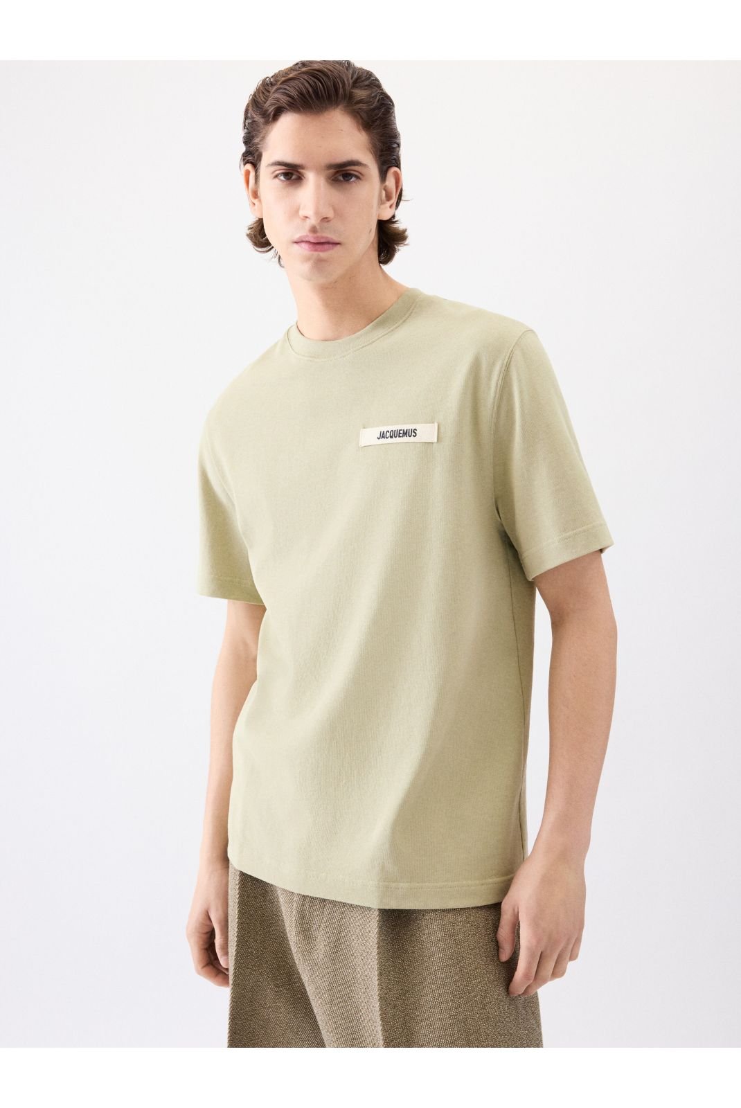 T-S manches courtes  Jacquemus 245JS208-2125 530 LIGHT KHAKI