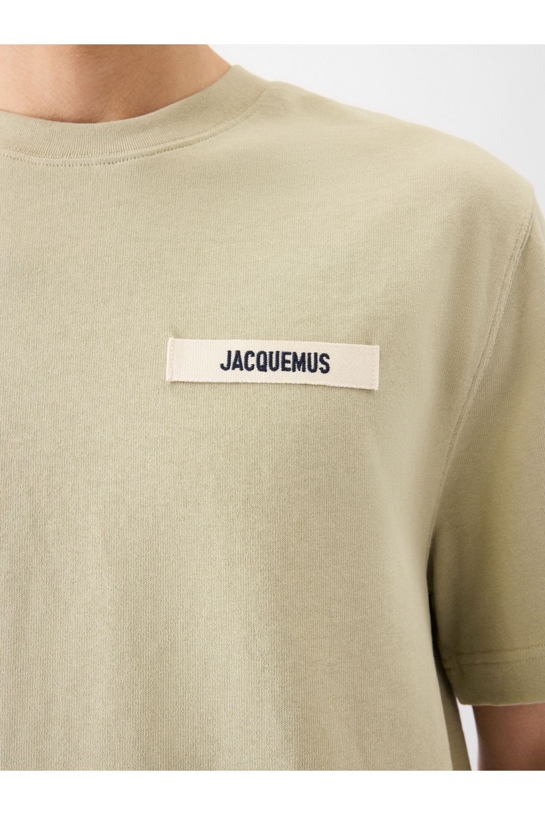 T-S manches courtes  Jacquemus 245JS208-2125 530 LIGHT KHAKI