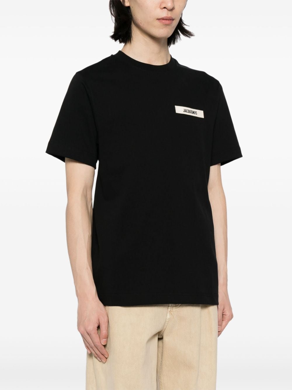 T-S manches courtes  Jacquemus 245JS208-2125 990 BLACK