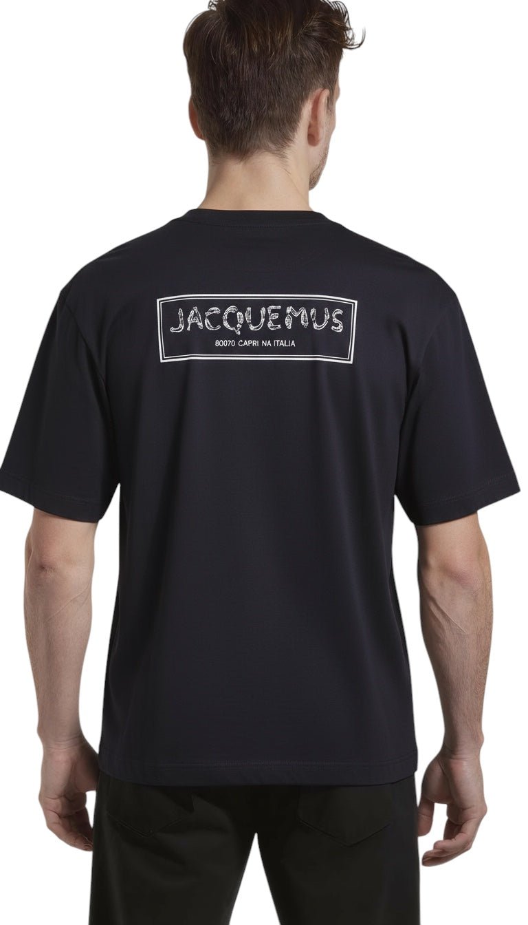 T-S manches courtes  Jacquemus 246JS151-2125 390 NAVY