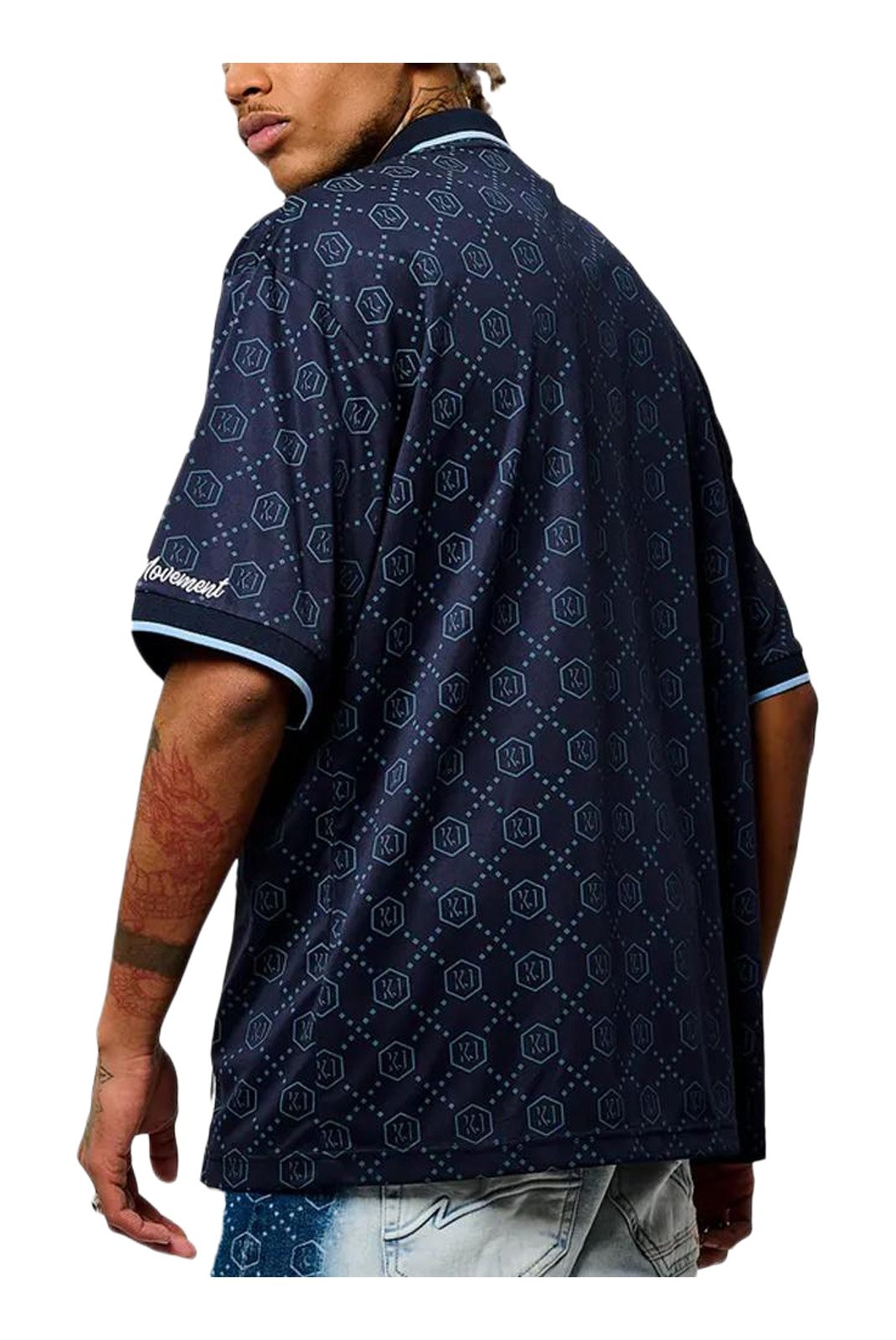 Polos manches courtes  Kaporal JYM NAVY