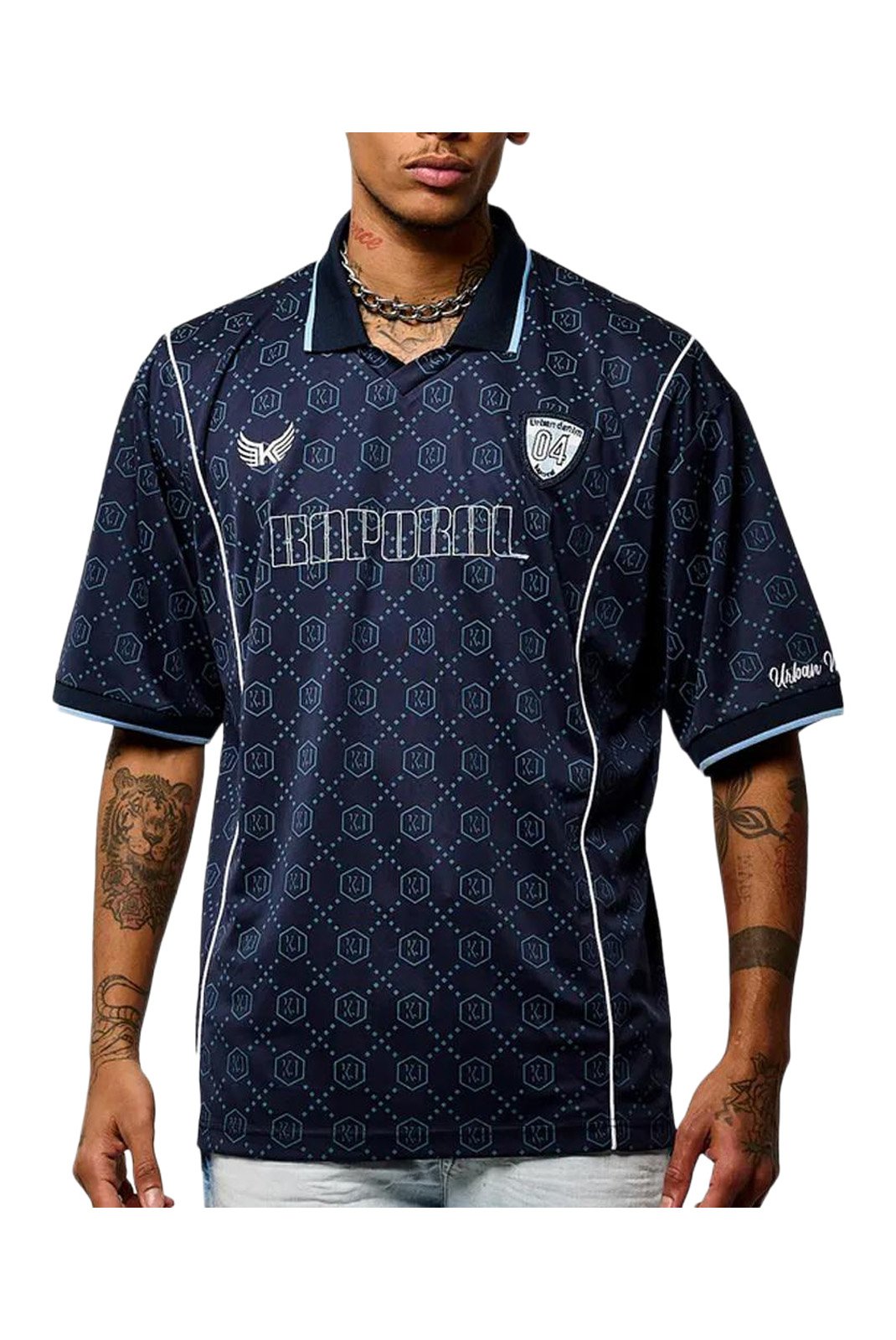 Polos manches courtes  Kaporal JYM NAVY