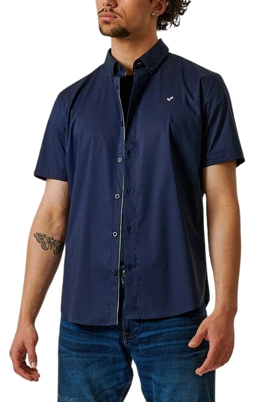 Chemises manches courtes  Kaporal PARAJ NAVY Marine