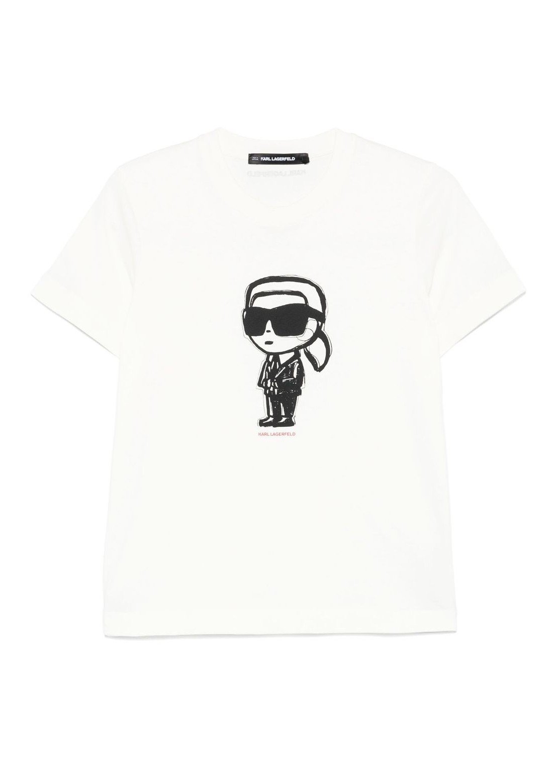 Tee shirt  Karl lagerfeld A1W17126 B09 Cannoli Cream