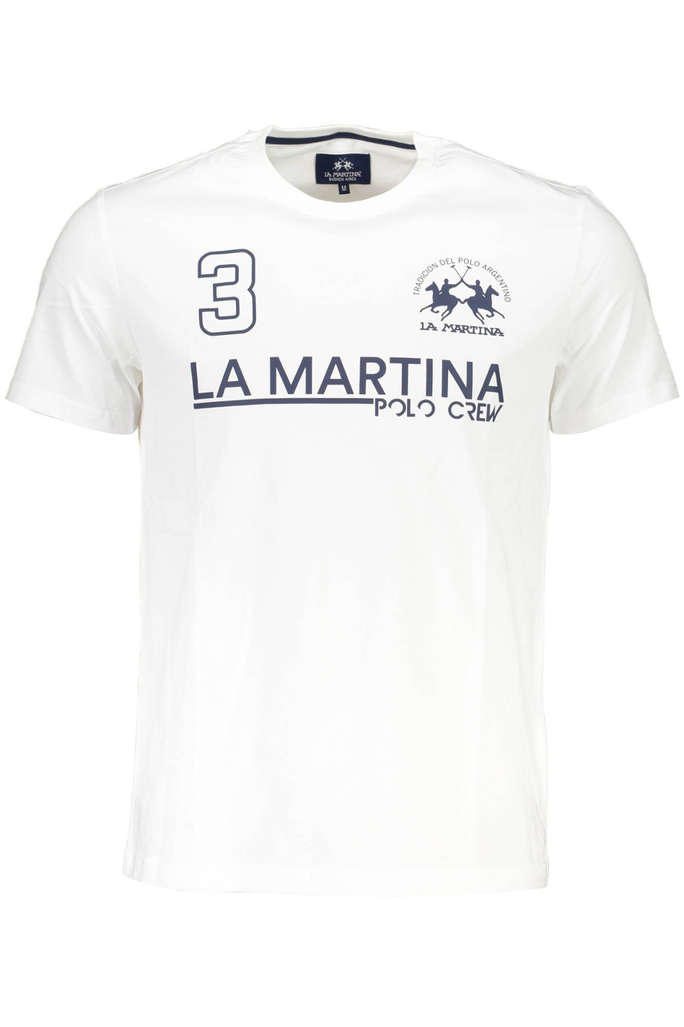 Tee-shirts  La martina XMR310JS206_1C2567D_BIANCO0000 Bianco