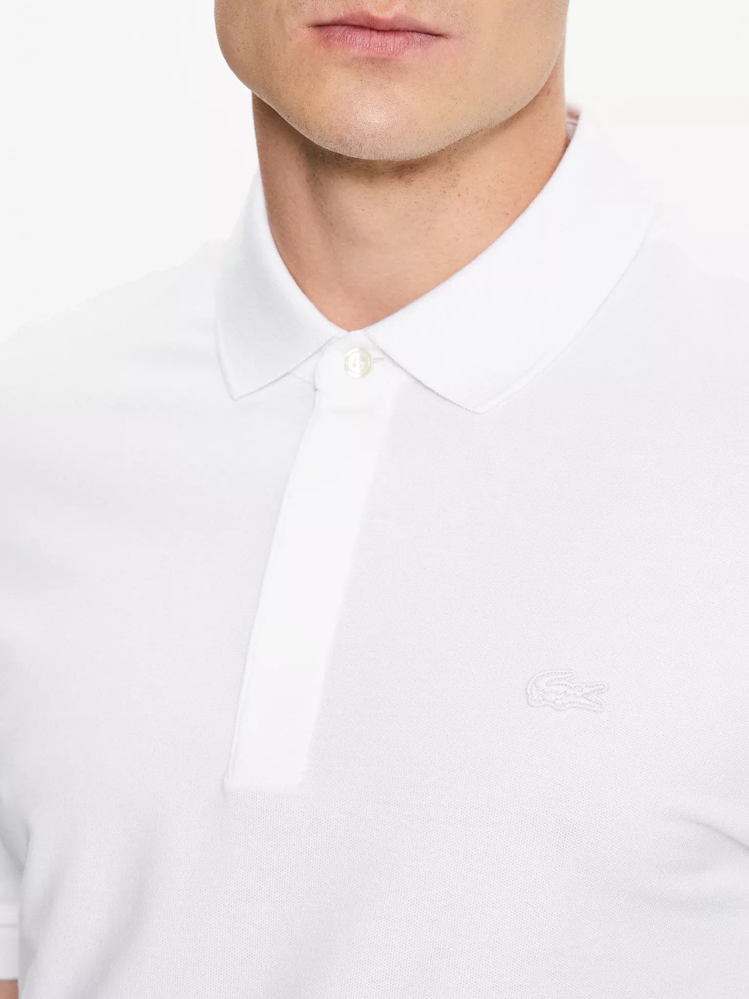 Polos manches courtes  Lacoste PH5522 001 White