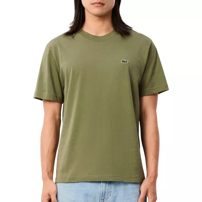 T-S manches courtes  Lacoste TH7318 BMY VERT KAKI