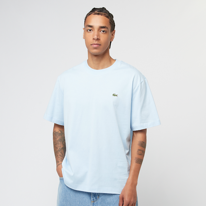T-S manches courtes  Lacoste TH7318 T01 BLEU CLAIR