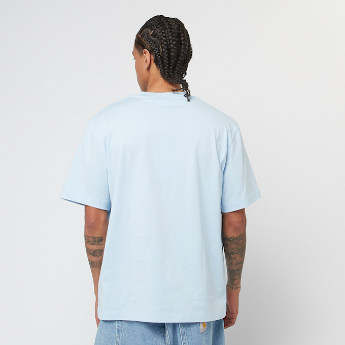 T-S manches courtes  Lacoste TH7318 T01 BLEU CLAIR