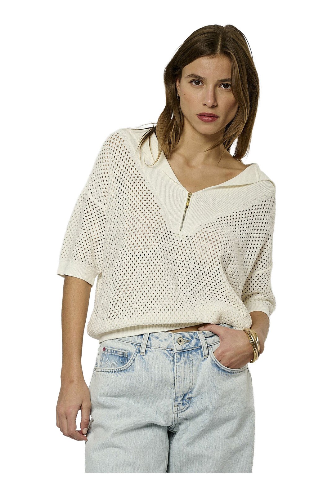 Tee shirt  Kaporal LAIZA OFFWHI