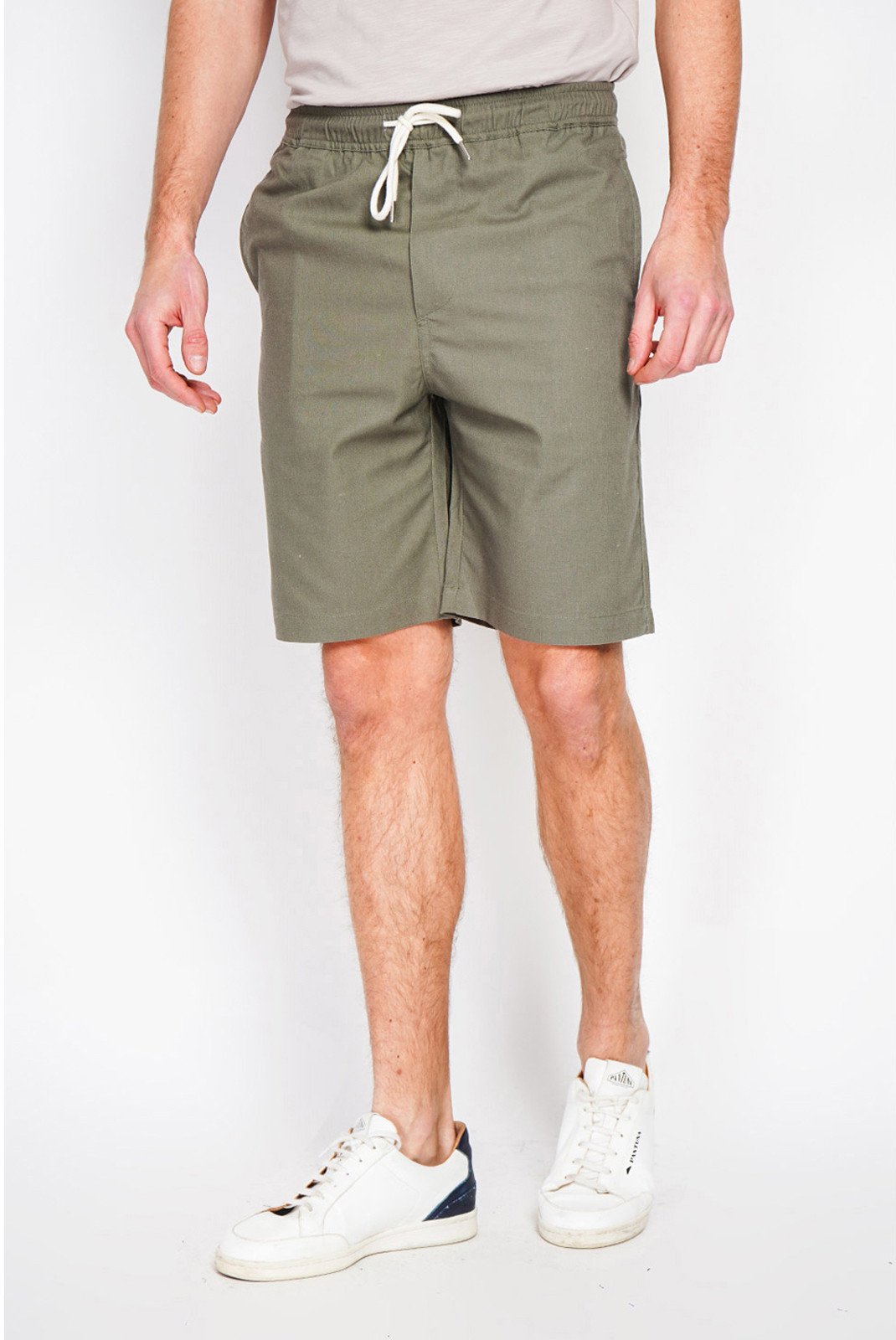 Shorts & Bermudas  LE SECRET DU LIN LS25-168_KAKI Kaki