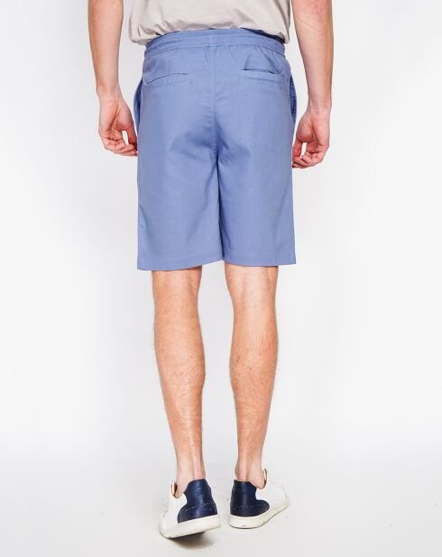 Shorts & Bermudas  LE SECRET DU LIN LS25-168_BLEU_JEANS Bleu Jeans