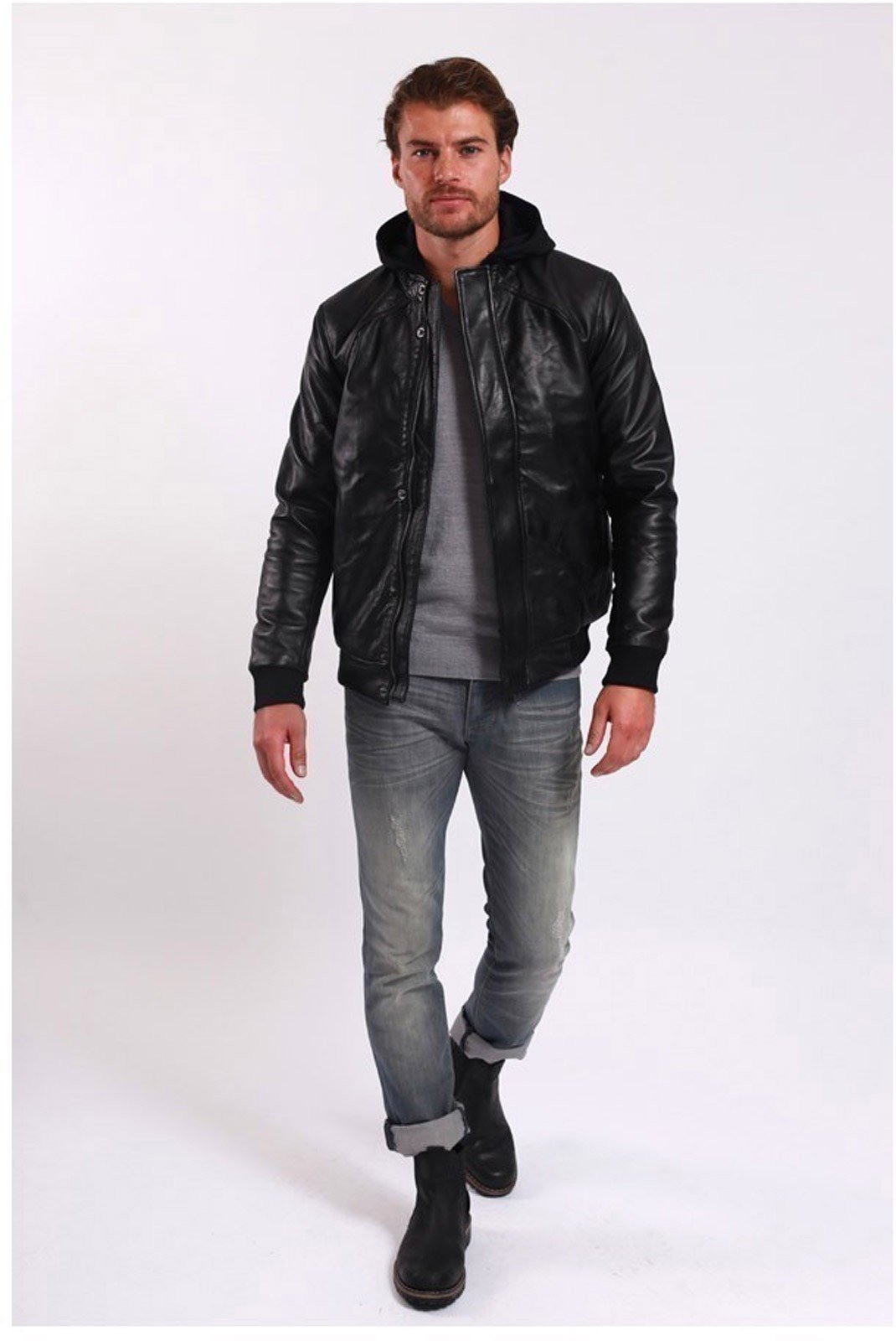 Blousons / doudounes  Lee cooper BENEDETON__BLACK 