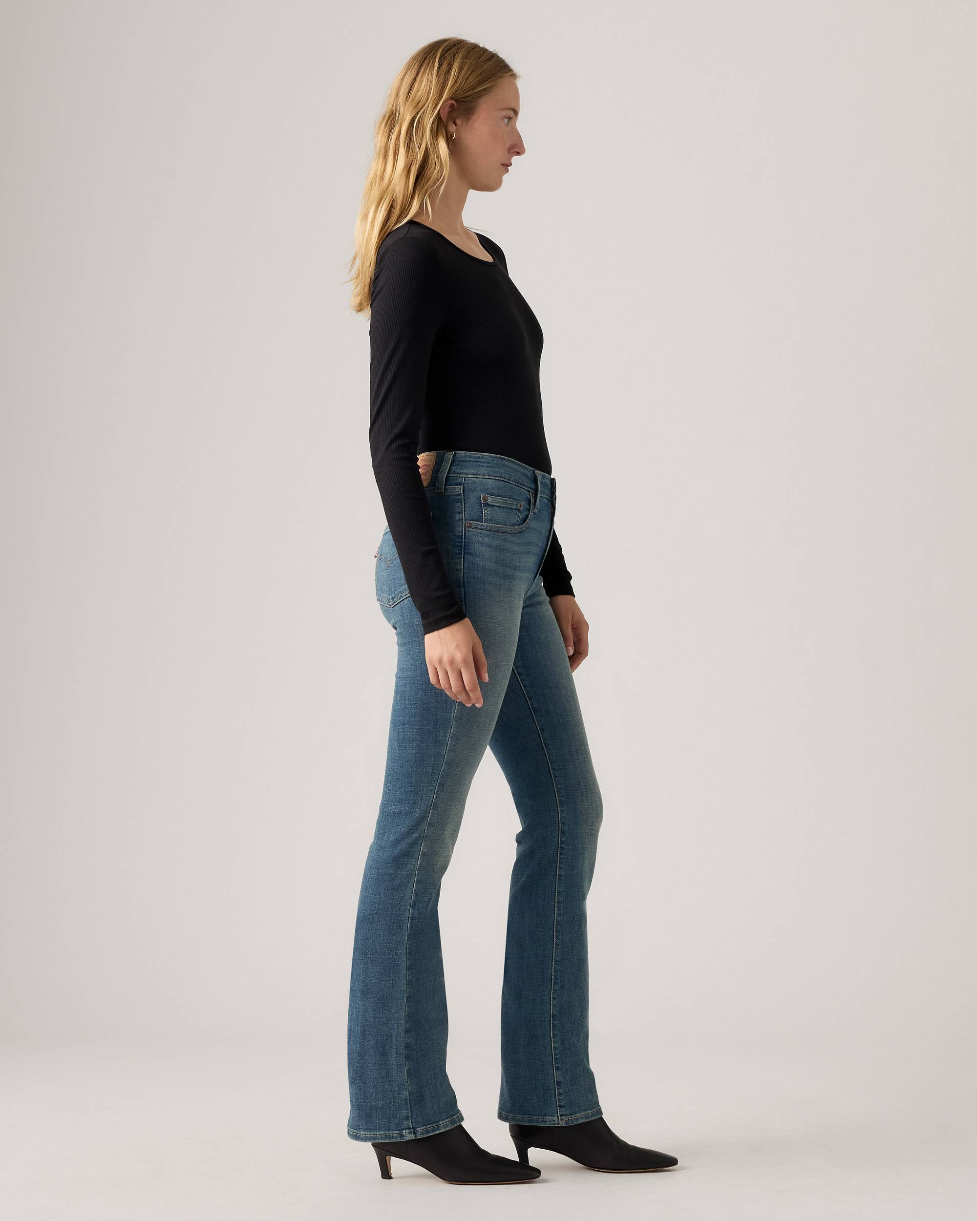 Jeans bootcut / flare  Levi's 187590121 DARK INDIGO