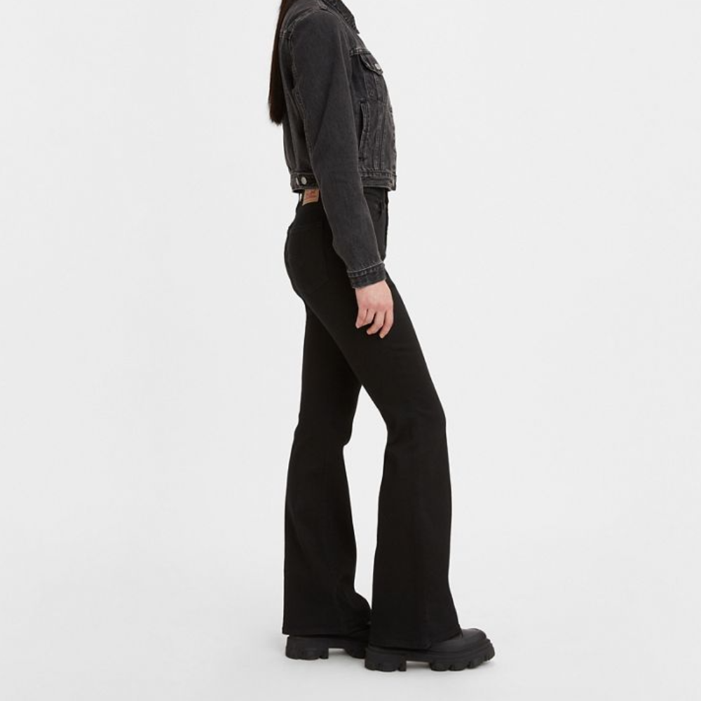 Jeans bootcut / flare  Levi's A34100007 BLACK