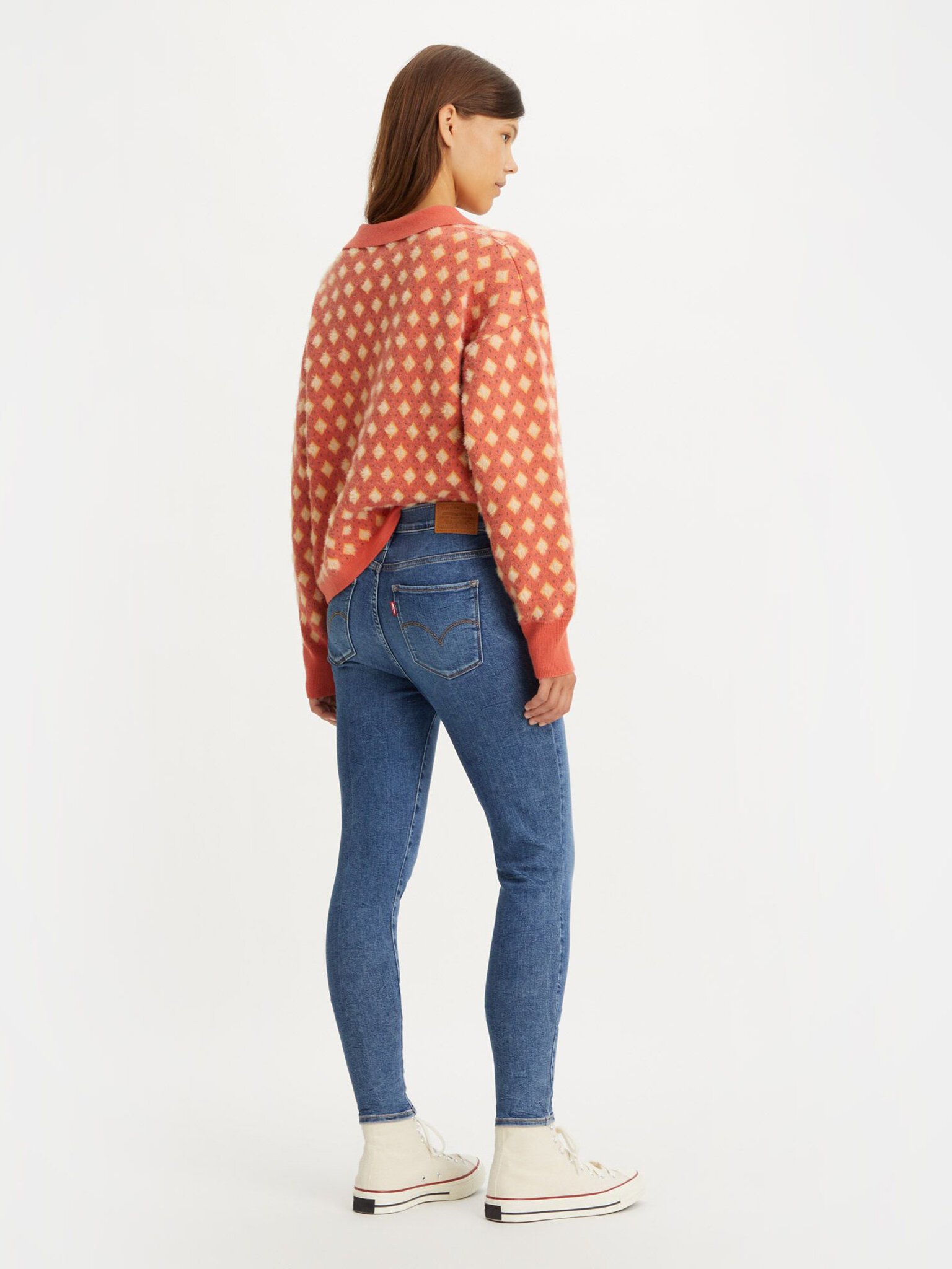 Jeans slim / skinny  Levi's 527970365 MEDIUM INDIGO