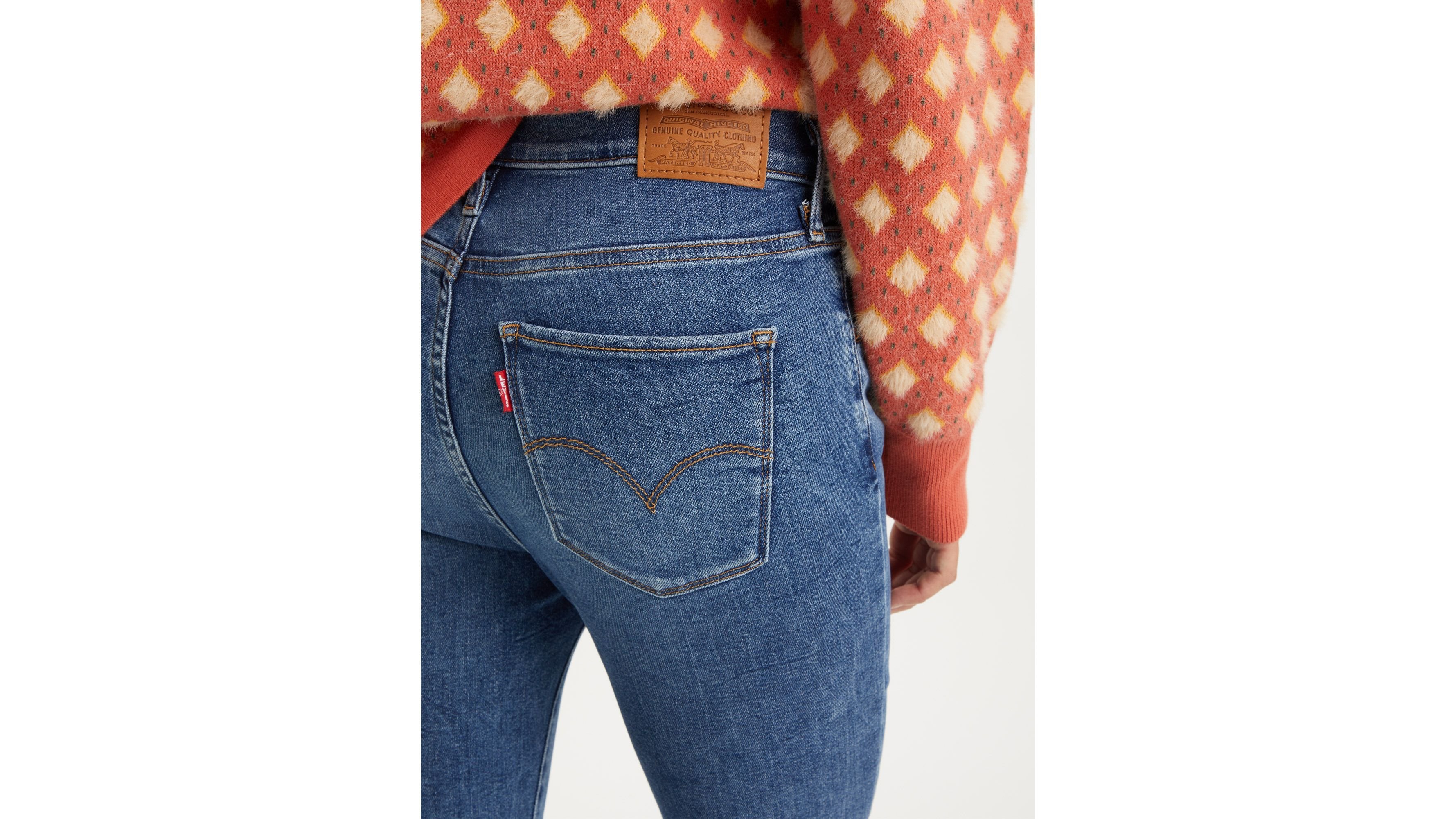 Jeans slim / skinny  Levi's 527970365 MEDIUM INDIGO