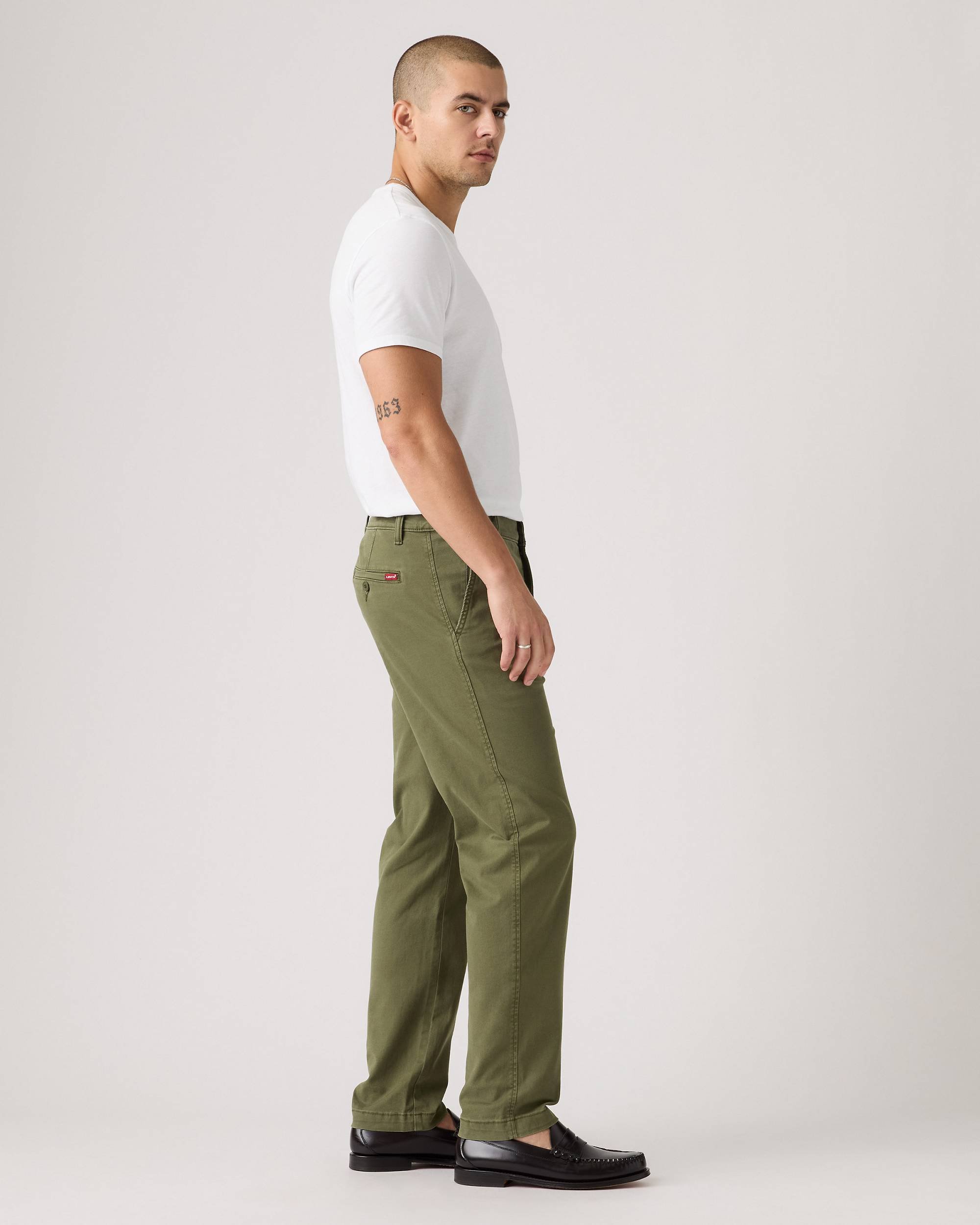 Pantalons chino/citadin  Levi's 852260146 GREEN