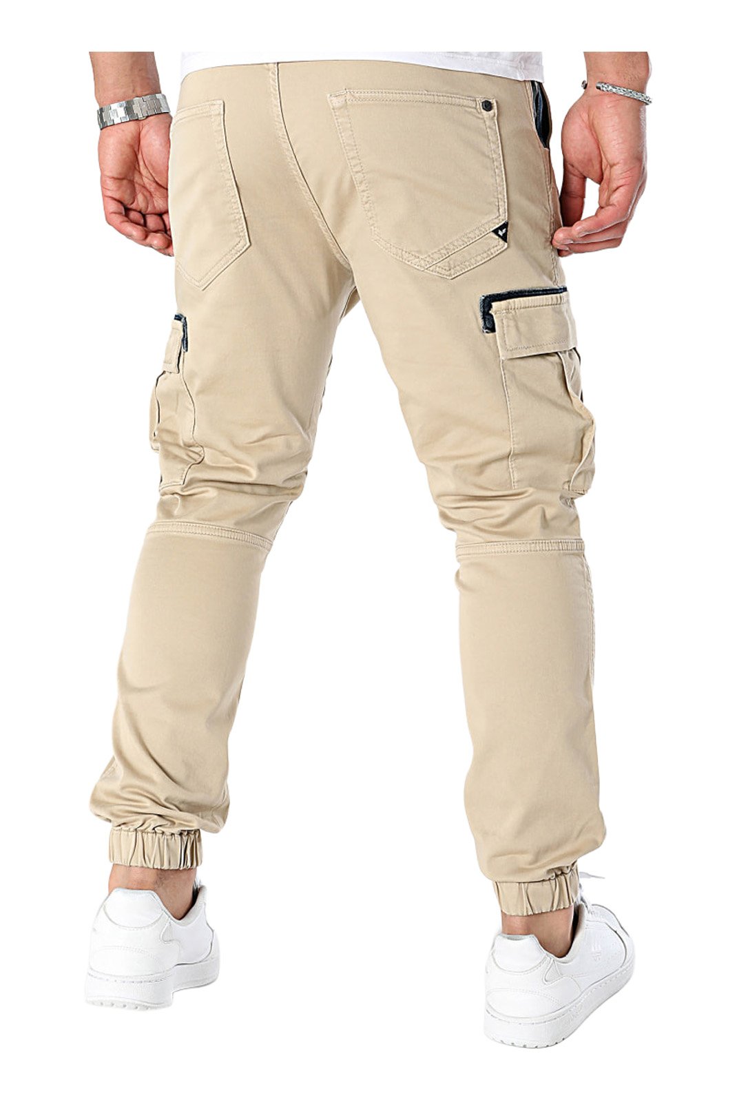Pantalons chino/citadin  Kaporal MALKI XBEIGE
