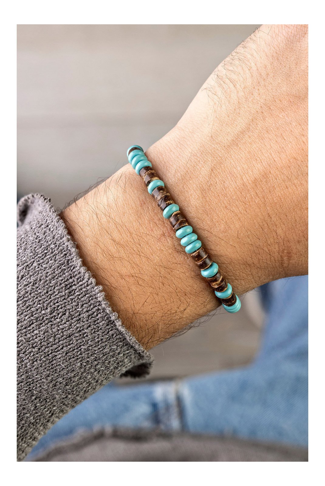 Bijoux  MARC MALONE MCGB5087 Blue/brown