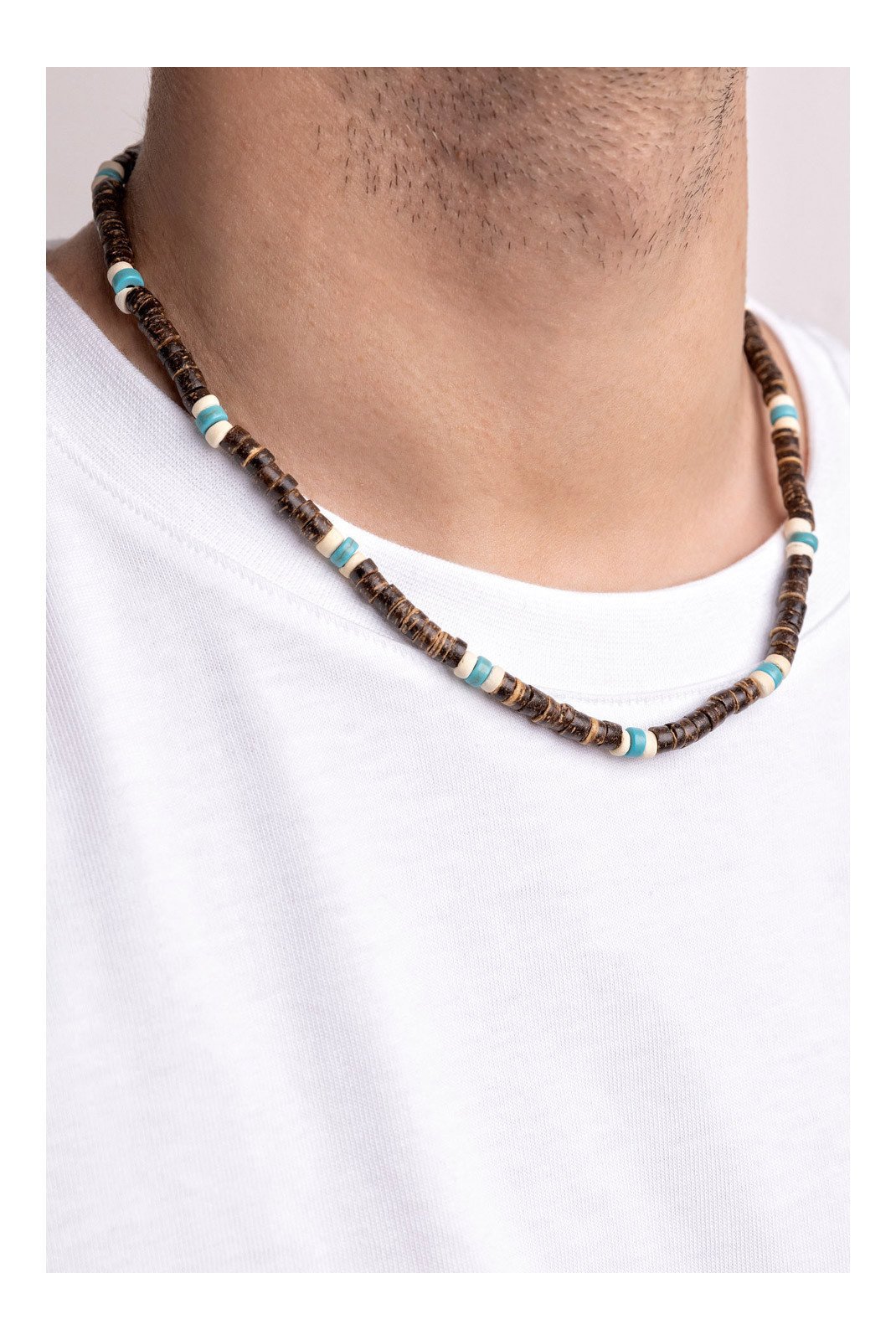 Bijoux  MARC MALONE MCGN5079 Brown/white/blue/silver