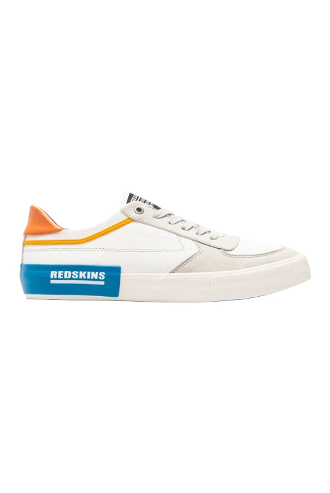 Chaussures de ville  Redskins MD57117 333 BLANC+JAUNE+ORANGE