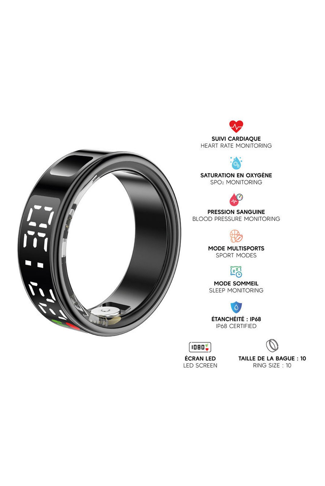 Bijoux  MOGIE MG041 Coloris Noir 