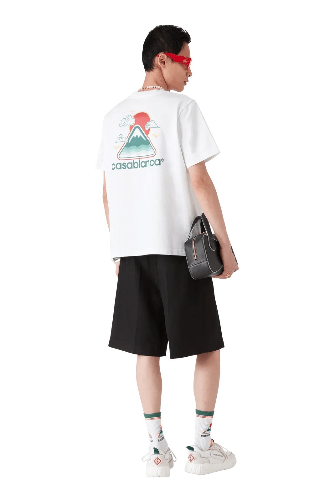 T-S manches courtes  Casa blanca MPF25-JTS-001-04 WHITE JERSEY