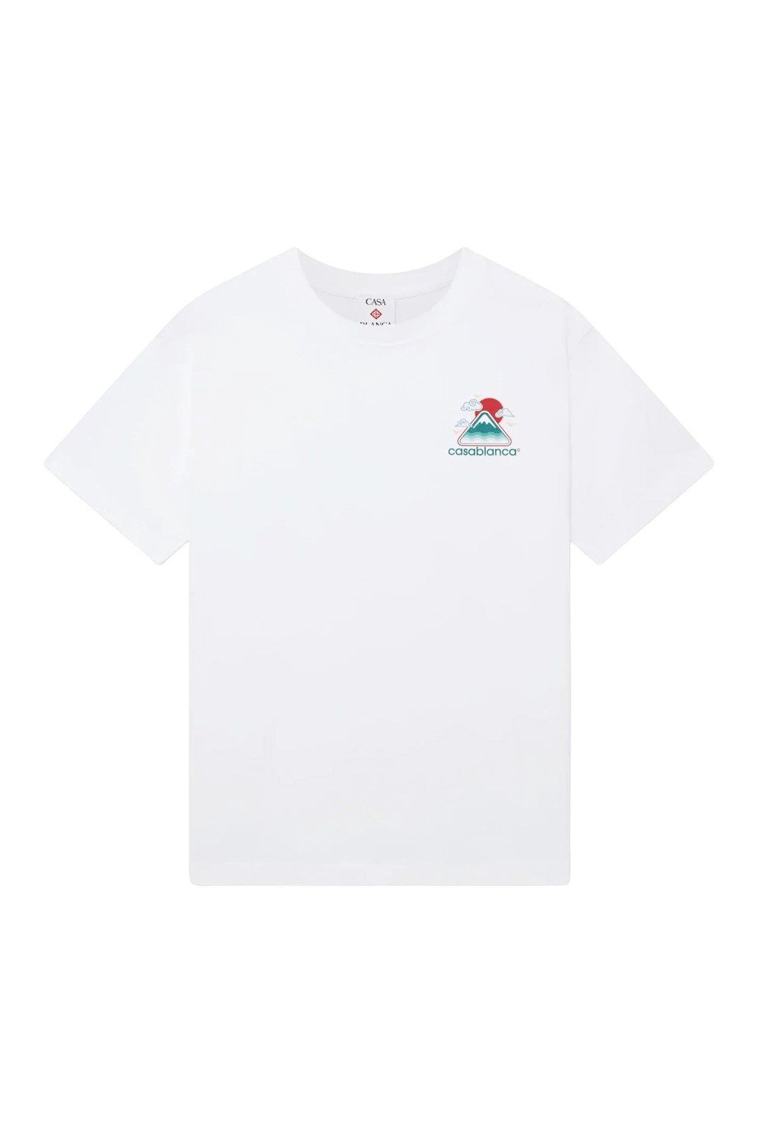 T-S manches courtes  Casa blanca MPF25-JTS-001-04 WHITE JERSEY