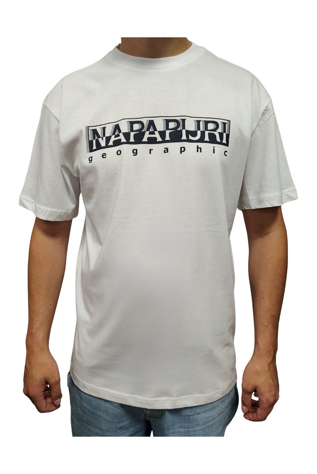 T-S manches courtes  Napapijri NP0A4GI8002 WHITE