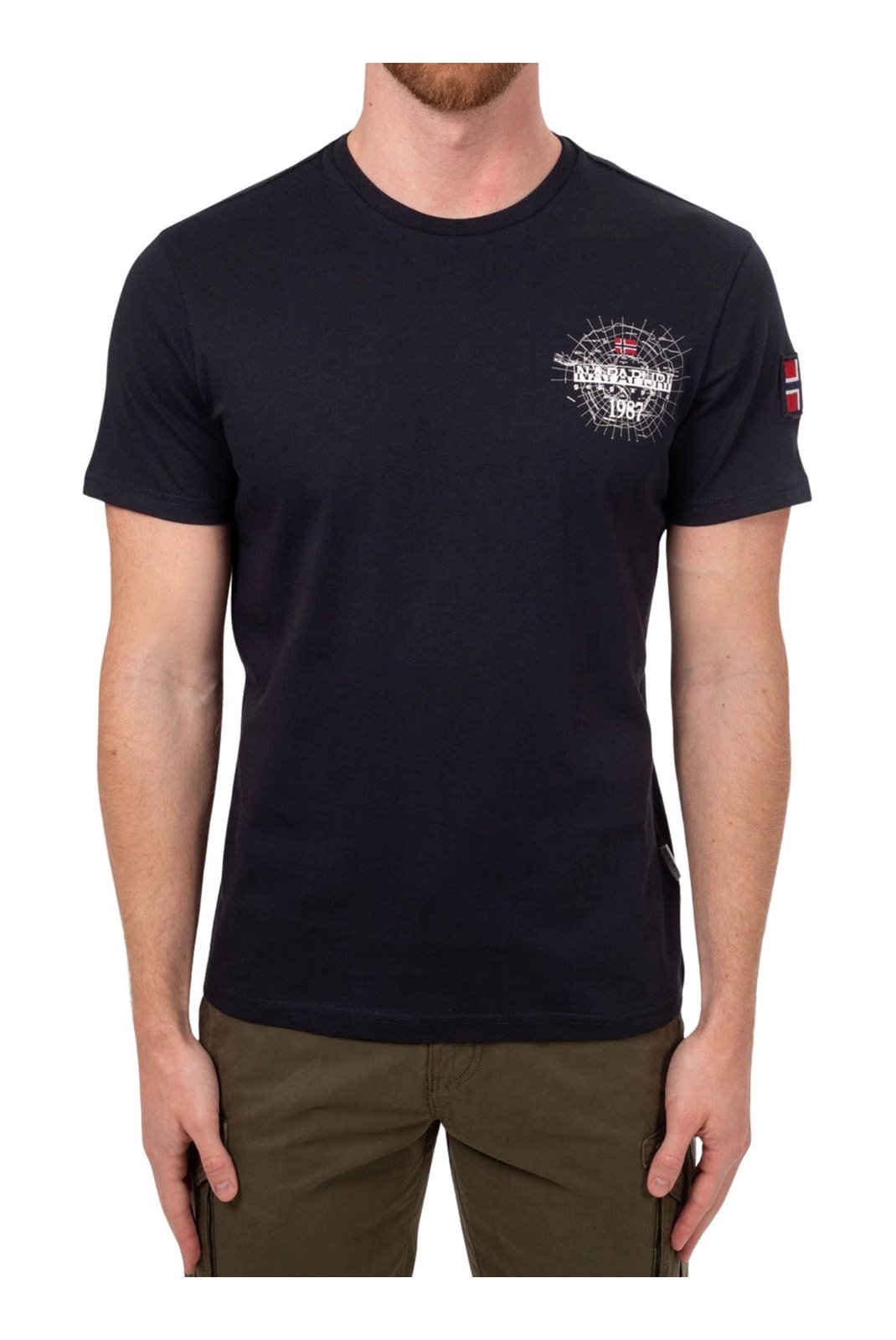 T-S manches courtes  Napapijri NP0A4HJ6041 BLACK