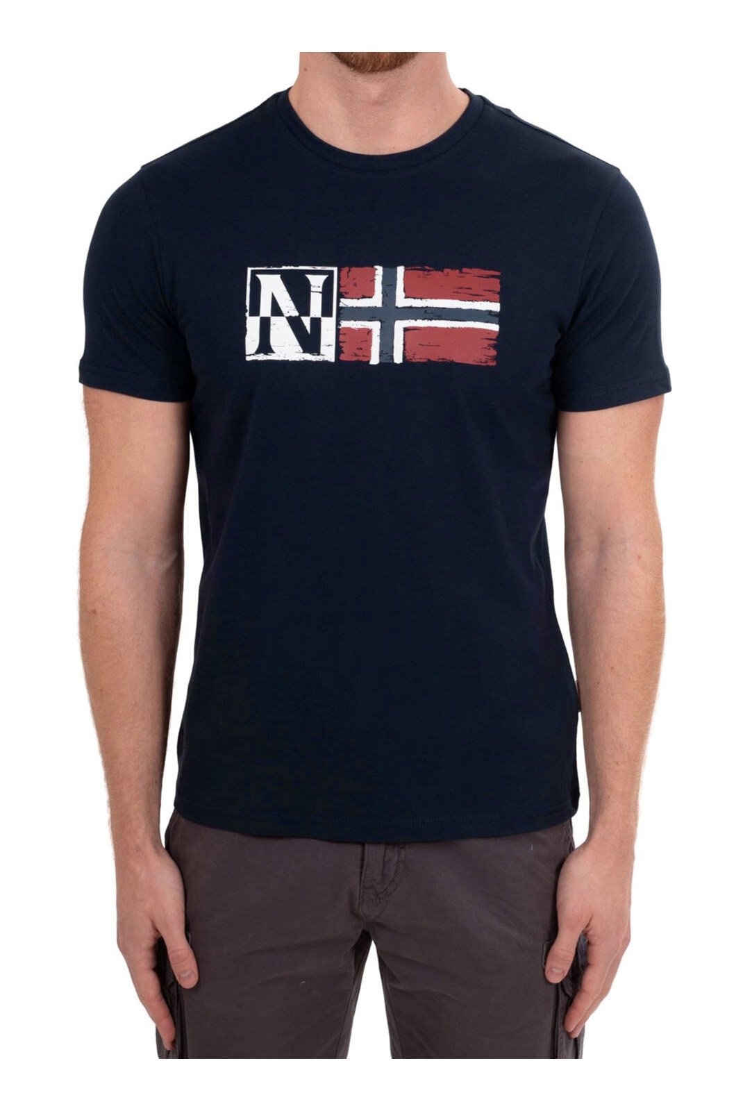 T-S manches courtes  Napapijri NP0A4HJN176 NAVY