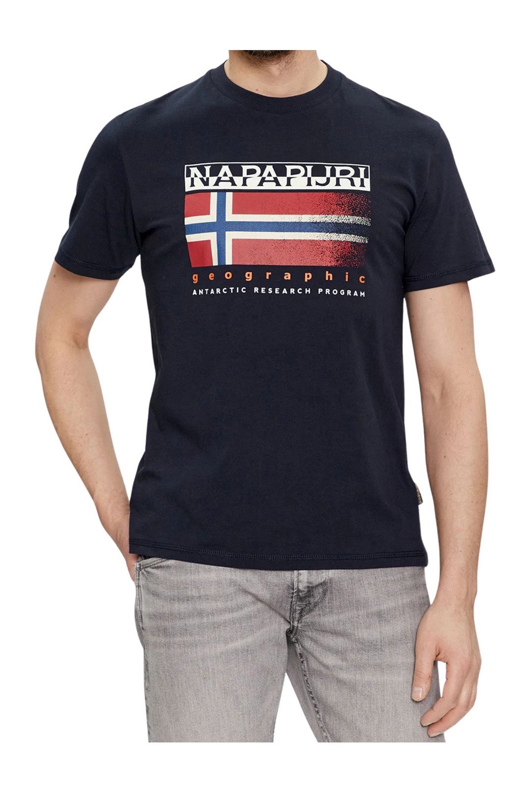T-S manches courtes  Napapijri NP0A4HQR176 NAVY