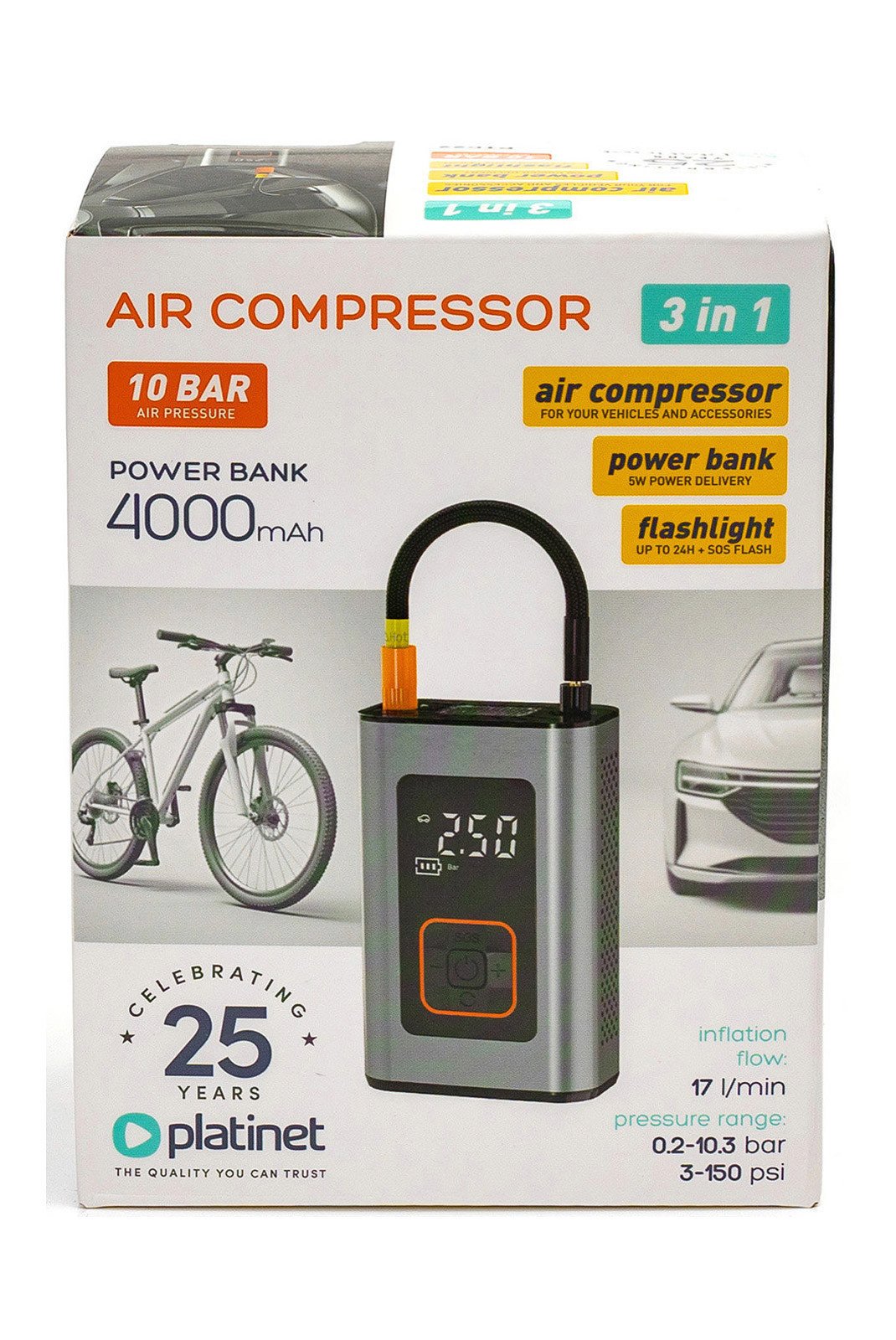 Compresseur d'air  PLATINET PTC22 