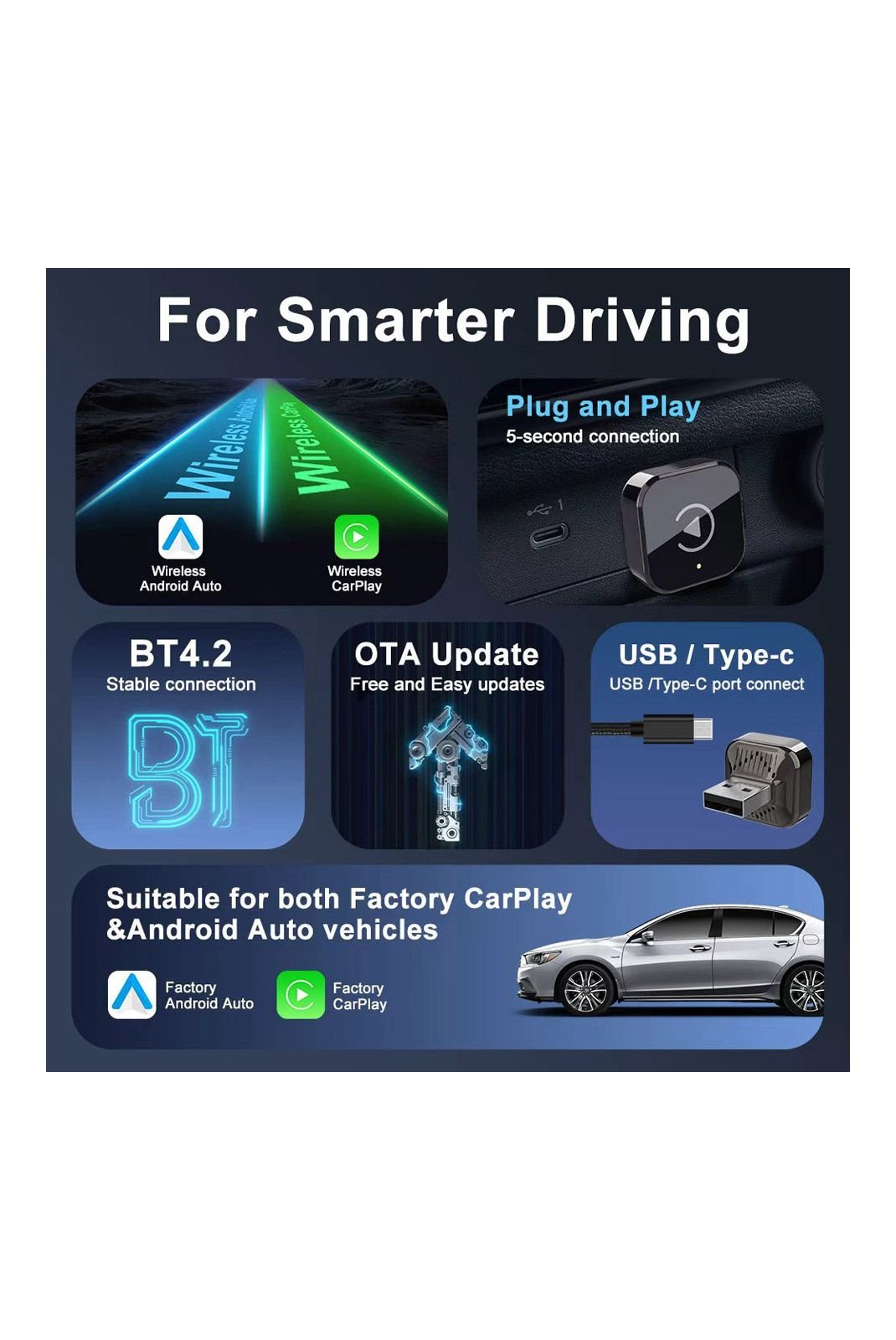 Carplay  Platyne DAC_226 Noir