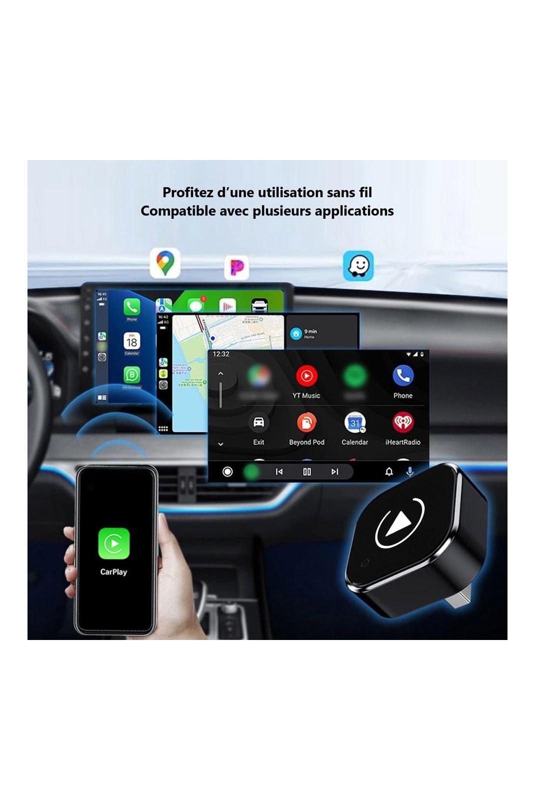 Carplay  Platyne DAC_226 Noir