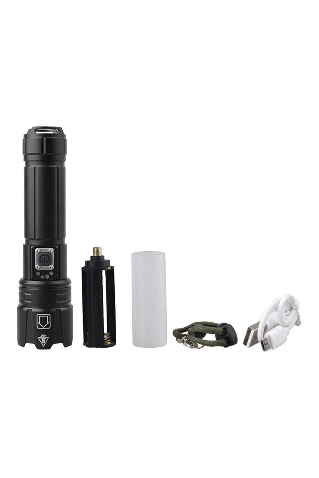 Lampe Torche  Platyne DAC_227 Noir