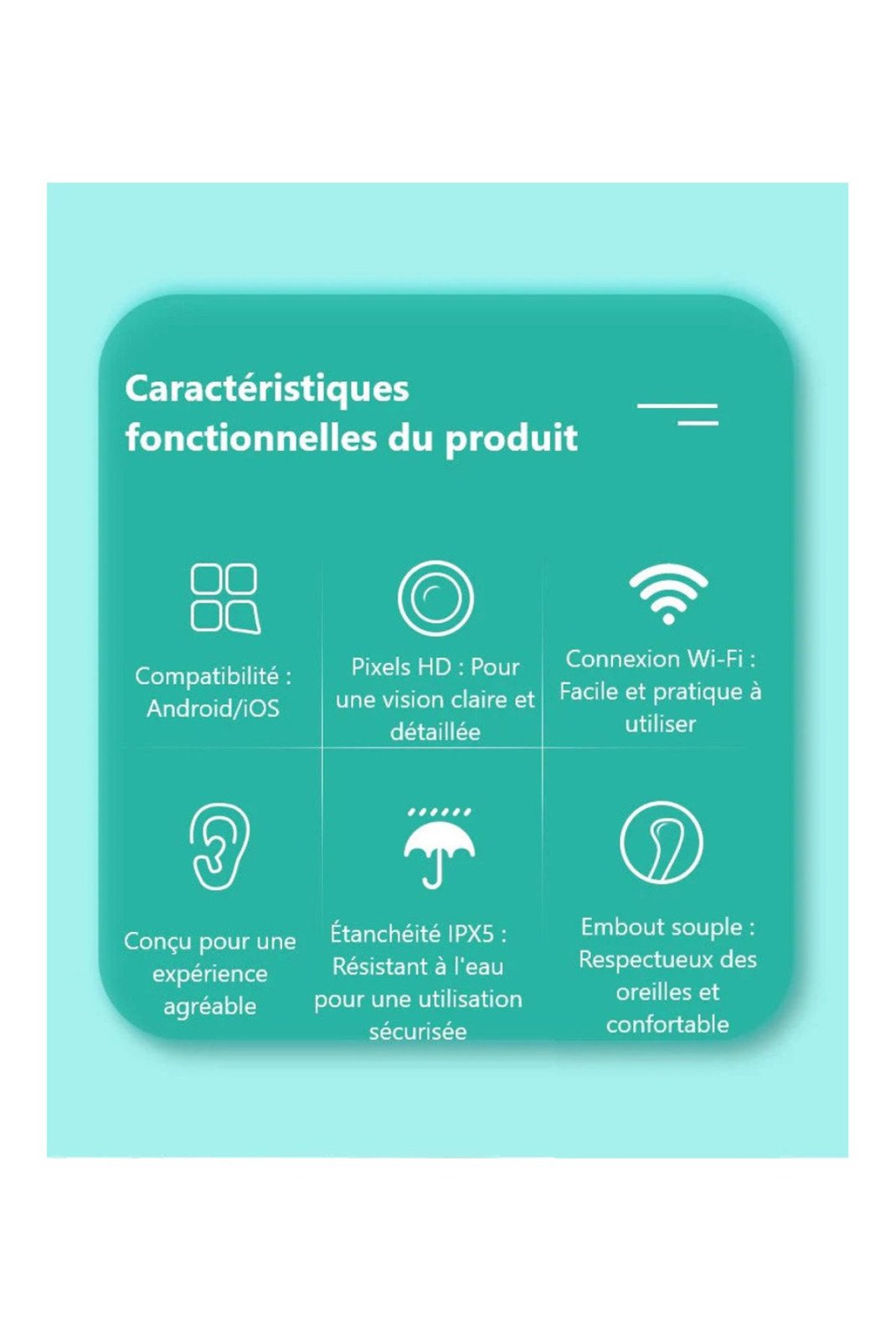 Otoscope  Platyne DHOM_035 Noir